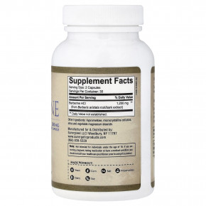 Sunergetic, берберин, 60 капсул (600 мг в 1 капсуле) в Москве - eco-herb.ru | фото