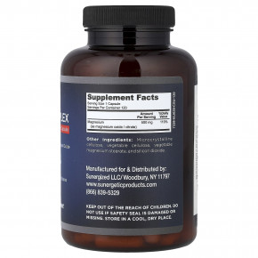 Sunergetic, Комплекс магния, 500 мг, 120 капсул в Москве - eco-herb.ru | изображение Sunergetic, Комплекс магния, 500 мг, 120 капсул в Москве - eco-herb.ru | фото