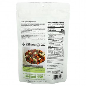 Sunfood, Необработанные органические золотые ягоды, 227 г (8 унций) в Москве - eco-herb.ru | фото