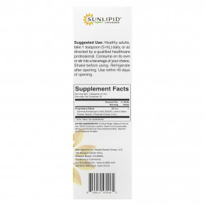 Sunlipid, липосомальная ГАМК с родиолой, 150 мл (5,07 жидк. унции) в Москве - eco-herb.ru | фото