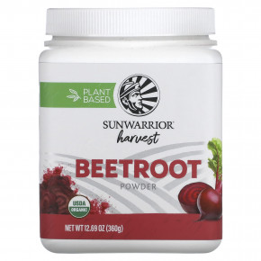 Sunwarrior, Harvest, порошок из свеклы, 360 г (12,69 унции) в Москве - eco-herb.ru | фото