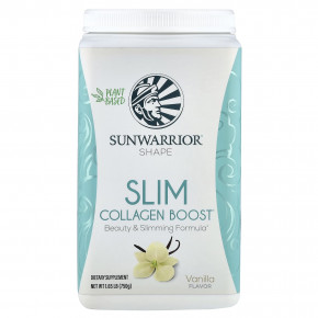 Sunwarrior, Shape, Slim Collagen Boost™, со вкусом ванили, 750 г (1,65 фунта) - описание | фото