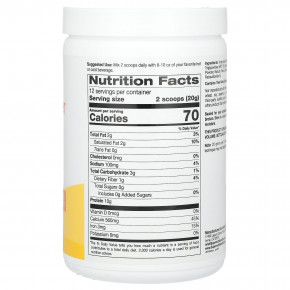 Super Nutrition, коллагеновые сливки с гидролизованным коллагеном типов 1 и 3, кальцием, белком и железом, ваниль, 240 г (8,46 унции) в Москве - eco-herb.ru | фото