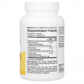 Super Nutrition, Milk Thistle Plus, расторопша с экстрактами куркумы и артишока, 175 мг, 120 растительных капсул в Москве - eco-herb.ru | изображение Super Nutrition, Milk Thistle Plus, расторопша с экстрактами куркумы и артишока, 175 мг, 120 растительных капсул в Москве - eco-herb.ru | фото