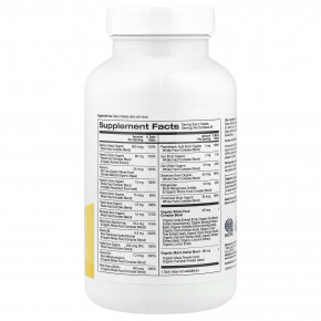 Super Nutrition, мультивитамины из органических цельных продуктов для мужчин, с экстрактами органической амлы, органического подсолнечника, органической моринги и органического шиитаке, 120 таблеток в Москве - eco-herb.ru | фото