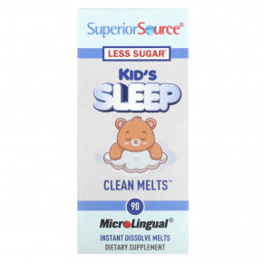 Superior Source, Kid's Sleep, Clean Melts, 90 Instant Dissolve Melts - описание | фото