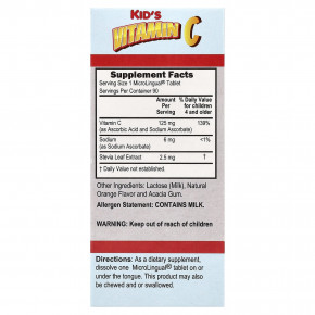Superior Source, витамин C для детей, Clean Melts™, с апельсиновым вкусом, 90 быстрорастворимых ингредиентов MicroLingual® в Москве - eco-herb.ru | фото
