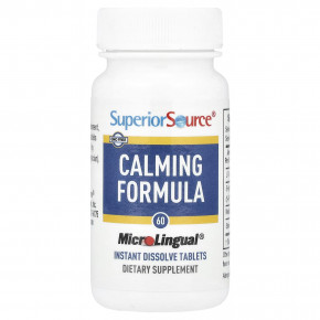 Superior Source, успокаивающая формула, 60 быстрорастворимых таблеток MicroLingual в Москве - eco-herb.ru | фото