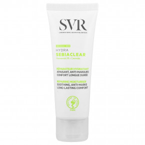 SVR, Hydra Sebiaclear, увлажняющее средство, для кожи, склонной к акне, 40 мл (1,3 жидк. Унции) - описание | фото