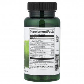 Swanson, адаптогенный травяной комплекс с родиолой, ашвагандой и женьшенем, 60 веганских капсул в Москве - eco-herb.ru | изображение Swanson, адаптогенный травяной комплекс с родиолой, ашвагандой и женьшенем, 60 веганских капсул в Москве - eco-herb.ru | фото