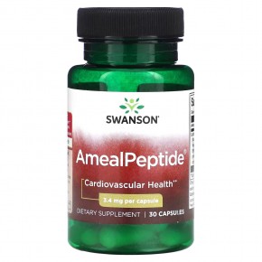 Swanson, AmealPeptide, 3,4 мг, 30 капсул в Москве - eco-herb.ru | фото