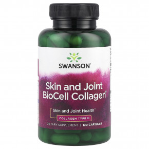 Swanson, BioCell Collagen® для кожи и суставов, 120 капсул в Москве - eco-herb.ru | фото