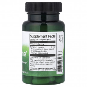 Swanson, BioPerine®, 10 мг, 60 веганских капсул в Москве - eco-herb.ru | изображение Swanson, BioPerine®, 10 мг, 60 веганских капсул в Москве - eco-herb.ru | фото