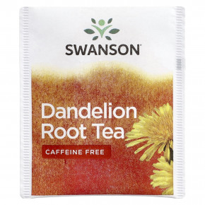 Swanson, Чай из корня одуванчика, без кофеина, 20 чайных пакетиков, 40 г (1,4 унции) (Товар снят с продажи) в Москве - eco-herb.ru | изображение Swanson, Чай из корня одуванчика, без кофеина, 20 чайных пакетиков, 40 г (1,4 унции) (Товар снят с продажи) в Москве - eco-herb.ru | фото