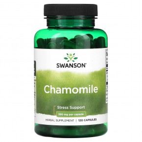 Swanson, Chamomile , 350 mg , 120 Capsules в Москве - eco-herb.ru | фото