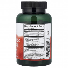 Swanson, Чистый жир атлантического лосося, 90 мягких таблеток в Москве - eco-herb.ru | фото