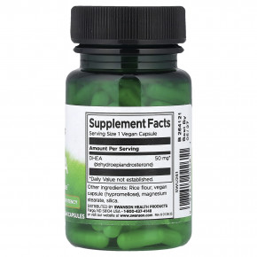 Swanson, DHEA, повышенная эффективность, 50 мг, 120 веганских капсул в Москве - eco-herb.ru | изображение Swanson, DHEA, повышенная эффективность, 50 мг, 120 веганских капсул в Москве - eco-herb.ru | фото