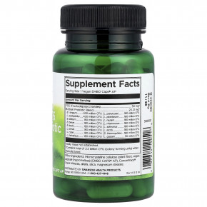 Swanson, Dr. Stephen Langer's Ultimate 16 Strain Probiotic with FOS, 16 штаммов пробиотиков с ФОС, 60 веганских капсул EMBO Caps® AP в Москве - eco-herb.ru | фото