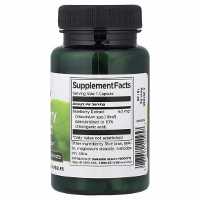 Swanson, экстракт голубики, стандартизованный, 60 мг, 90 капсул в Москве - eco-herb.ru | фото