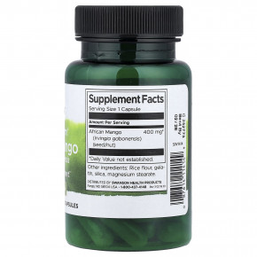 Swanson, Full Spectrum®, африканское манго, 400 мг, 60 капсул в Москве - eco-herb.ru | фото
