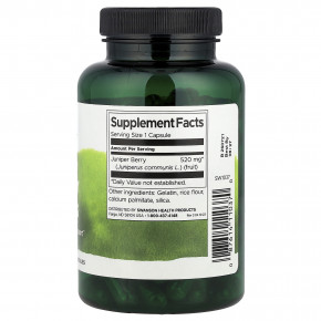 Swanson, Full Spectrum® ягоды можжевельника, 520 мг, 100 капсул в Москве - eco-herb.ru | изображение Swanson, Full Spectrum® ягоды можжевельника, 520 мг, 100 капсул в Москве - eco-herb.ru | фото