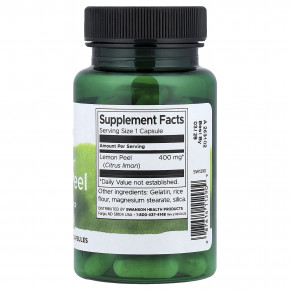 Swanson, Full Spectrum®, лимонная цедра, 400 мг, 60 капсул в Москве - eco-herb.ru | фото