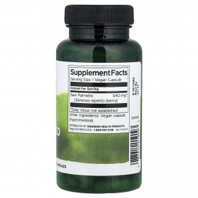 Swanson, Full Spectrum®, сереноя, 540 мг, 100 веганских капсул в Москве - eco-herb.ru | фото