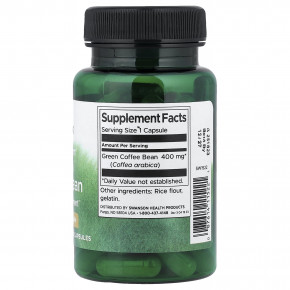 Swanson, Full Spectrum® в зернах зеленого кофе, 400 мг, 60 капсул в Москве - eco-herb.ru | изображение Swanson, Full Spectrum® в зернах зеленого кофе, 400 мг, 60 капсул в Москве - eco-herb.ru | фото