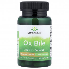 Swanson, желчь крупного рогатого скота, 60 капсул в Москве - eco-herb.ru | изображение Swanson, желчь крупного рогатого скота, 60 капсул в Москве - eco-herb.ru | фото