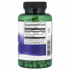 Swanson, GTF хром, 100 мкг, 200 капсул (Товар снят с продажи) в Москве - eco-herb.ru | фото