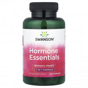 Swanson, Hormone Essentials, добавка для женского здоровья, 120 капсул - описание | фото