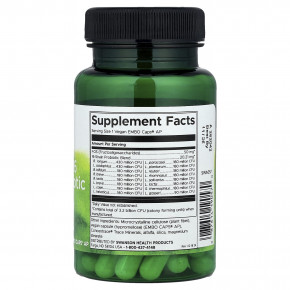 Swanson, Компания Dr. Ultimate 16 штаммов пробиотиков с ФОС от Стивена Лангера, 30 веганских капсул EMBO Caps® AP в Москве - eco-herb.ru | фото