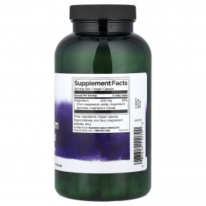 Swanson, комплекс с тремя формами магния, 400 мг, 300 веганских капсул в Москве - eco-herb.ru | фото