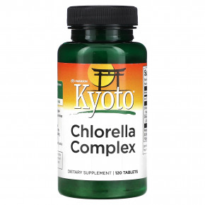 Swanson, Kyoto Chlorella Complex, 120 таблеток - описание | фото