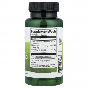 Swanson, Куркума, асаи и имбирь, 60 капсул в Москве - eco-herb.ru | фото