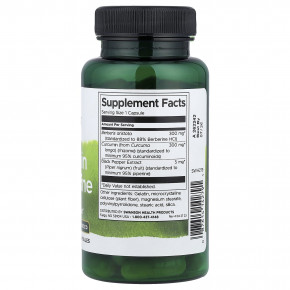 Swanson, куркумин и берберин с чёрным перцем, 60 капсул в Москве - eco-herb.ru | фото