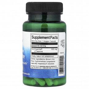 Swanson, L-теанин Suntheanine®, 100 мг, 60 растительных капсул в Москве - eco-herb.ru | изображение Swanson, L-теанин Suntheanine®, 100 мг, 60 растительных капсул в Москве - eco-herb.ru | фото