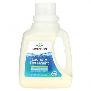 Swanson, Laundry Detergent, Unscented , 50 fl oz (1.48 l) в Москве - eco-herb.ru | фото