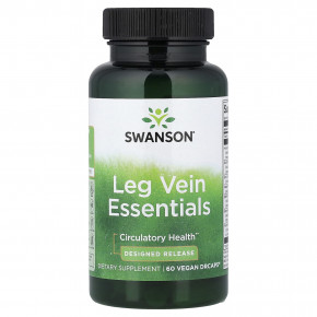 Swanson, Leg Vein Essentials, 60 веганских DrCaps® в Москве - eco-herb.ru | фото