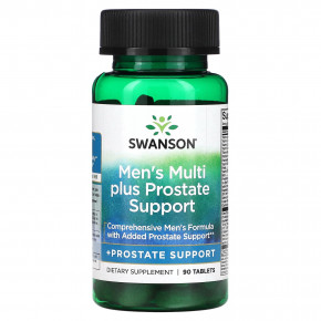 Swanson, Men's Multi Plus Prostate Support, 90 таблеток в Москве - eco-herb.ru | фото