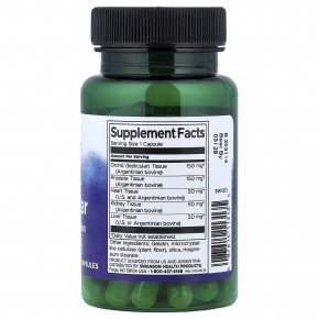 Swanson, Multi-Glandular, средство для мужского здоровья, 60 капсул в Москве - eco-herb.ru | фото