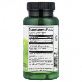 Swanson, пробиотик и пребиотическая клетчатка, 60 веганских капсул в Москве - eco-herb.ru | фото