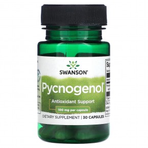 Swanson, Пикногенол, 100 мг, 30 капсул - описание