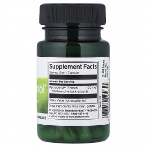 Swanson, Pycnogenol®, 100 мг, 30 капсул в Москве - eco-herb.ru | фото