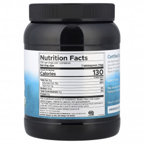 Swanson, сертифицированное органическое кокосовое масло, без ароматизаторов, 1,47 кг (3 фунта 4 унции) в Москве - eco-herb.ru | фото