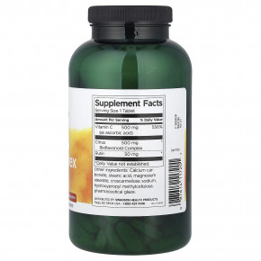 Swanson, Supreme, комплекс с витамином C с цитрусовыми биофлавоноидами и рутином, 250 таблеток в Москве - eco-herb.ru | фото