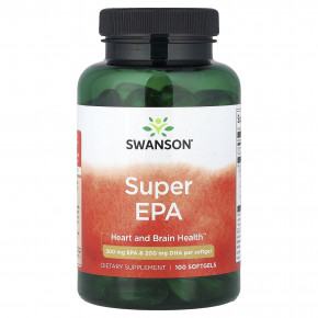 Swanson, супер-ЭПК, 100 капсул - описание | фото