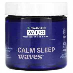 Swanson WIO, Calm Sleep Waves, 30 таблеток в Москве - eco-herb.ru | фото