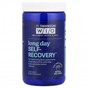 Swanson WIO, Long Day Self-Recovery ™, 60 капсул - описание | фото