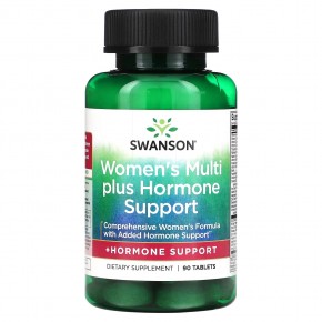Swanson, Multi Plus Hormone Support для женщин, 90 таблеток в Москве - eco-herb.ru | фото